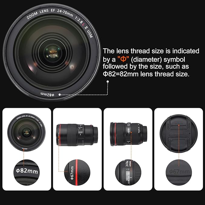MECCANIXITY 58mm Circular Polarizer Filter, Double Sided Multi-Layer Coatings Polarizing Filter with Cleaning Cloth for Camera Lens