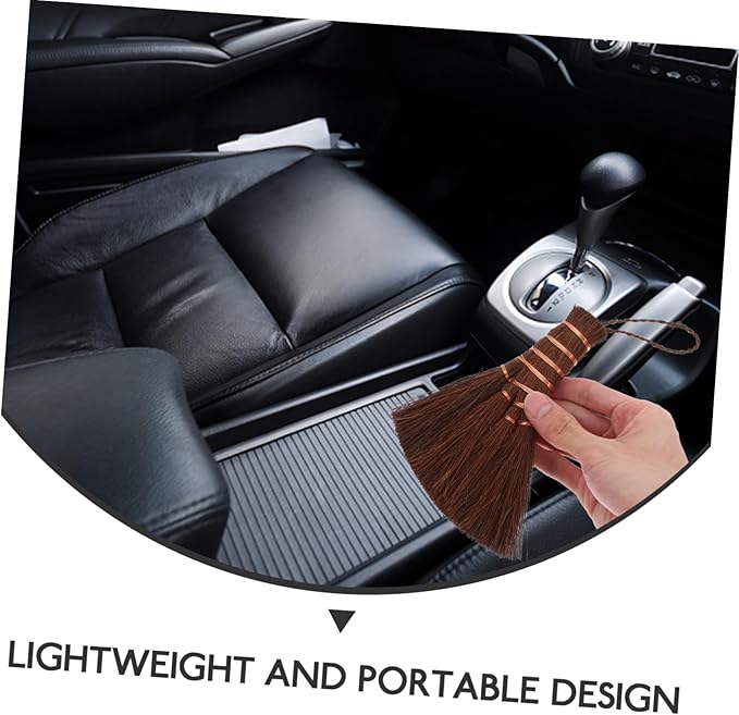 Cabilock Mini Hand Broom for Desk and Carpet Sweeper Short Broom Electric Cleaning Brush for Floor and Shower