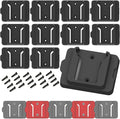 Battery Holder for Milwaukee M18 18V Battery (No Battery), 10Packs Wall Mount Batteries Storage for Wall, Work Van, Shelf, Toolbox
