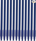 SPARTA Fiberglass Broomstick Replacement Broom Handle with Acme Threaded Tip for Industrial Cleaning Tools, Fiberglass, 60 Inches, Blue, (Pack of 12)