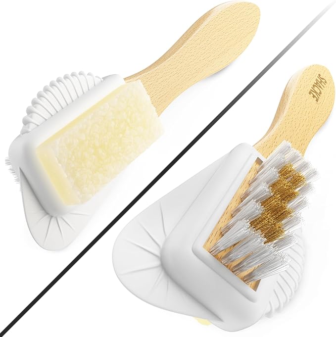 Suede & Nubuck 4-Way Leather Brush Cleaner (Top Eraser)