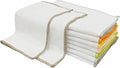 Mother-Earth 8 Pack Cotton Dish Cloths, Ultra Absorbent Quick-Drying Cleaning Cloths, Reusable and Eco-Friendly Dish Rags for Kitchen Use