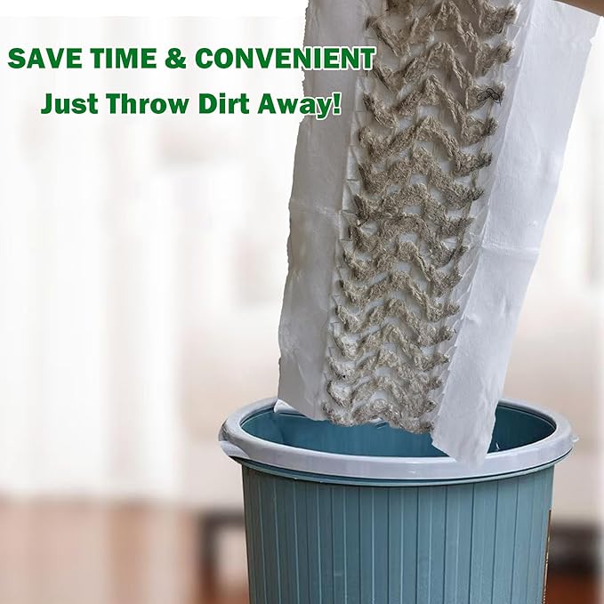 XL Heavy Duty Dry Sweeping Cloth for Swiffer Sweeper XL Mop, XL Disposable Dry Cloth Refills, Pet Hair Dust XL Dry Pad Refills, Extra Large Dry Floor Cloths for Floor Mopping and Cleaning, 30 Count