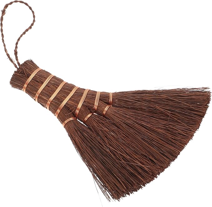 Cabilock Mini Hand Broom for Desk and Carpet Sweeper Short Broom Electric Cleaning Brush for Floor and Shower