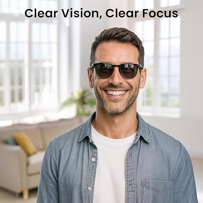 EVEO Glasses Cleaning Cloth - (6 Pack) Lens Cleaning Cloth Glasses Cleaner - Microfiber Cloth for Glasses Microfiber Cloth Eyeglass Cleaner, Screen Cleaner, Camera, Eyeglasses, VR/AR (Black & Orange)