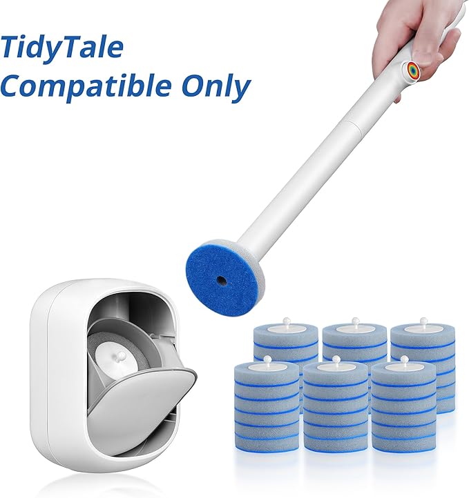36 Count Disposable Toilet Brush Refill Pads