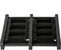 Jobsite Boot Scraper - Outdoor Shoe Scrubber Cleaner Brush - 2 Pack