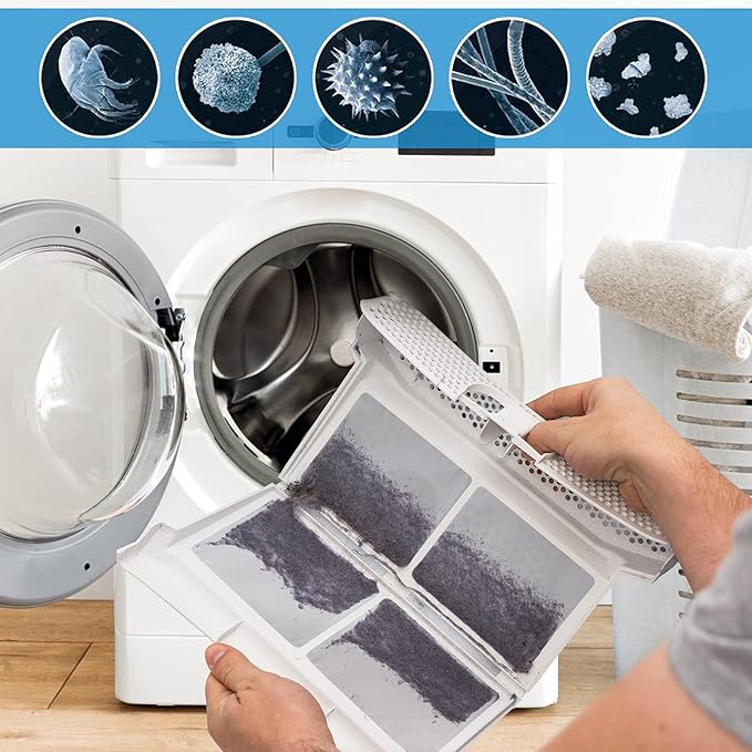Dryer Vent Cleaner Kit Vacuum Attachment - Multiple Combinations V1 Lint Remover Power Washer and Vacuum Hose Quickly Removes Lint