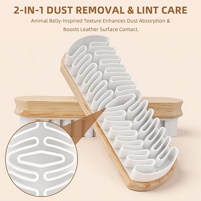 Suede Cleaner Brush 4 Pack, Gentle Daily Care Brush for Suede & Nubuck Shoes, Boots, Bags, Portable Cleaner Kit for Refreshing Nap and Lifting Surface Dirt
