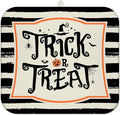 Halloween Dish Drying Mat for Kitchen Counter, Halloween Trick or Treat Microfiber Drying Mat,Distressed Black and White Background Washable Absorbent Countertop Holiday Dish Mat Drain Mat,16x18 Inch