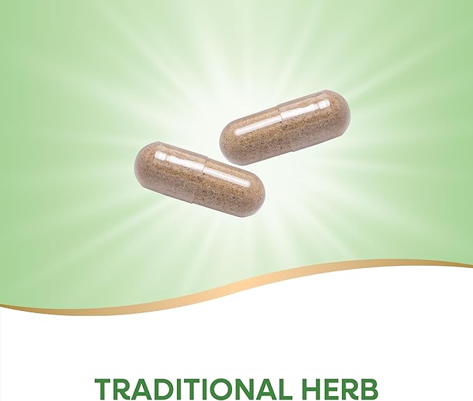 Nature's Way Butcher’s Broom, Traditional Herb, 720 mg per 2-Capsule Serving, Non-GMO Project Verified, 100 Vegan Capsules (Packaging May Vary)