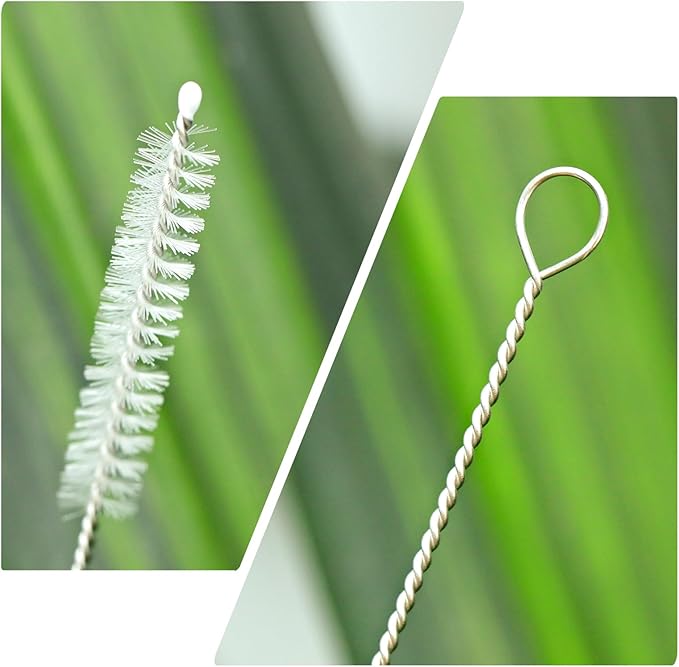 [8 Pcs] Straw Cleaner Brush for Stanley - Reusable Extra Long Straw Cleaner for Stanley Simple Modern 40 30 20 oz Tumbler Cups,Water Bottle,Sippy Cup,Pipes,Stanley Cup Accessories