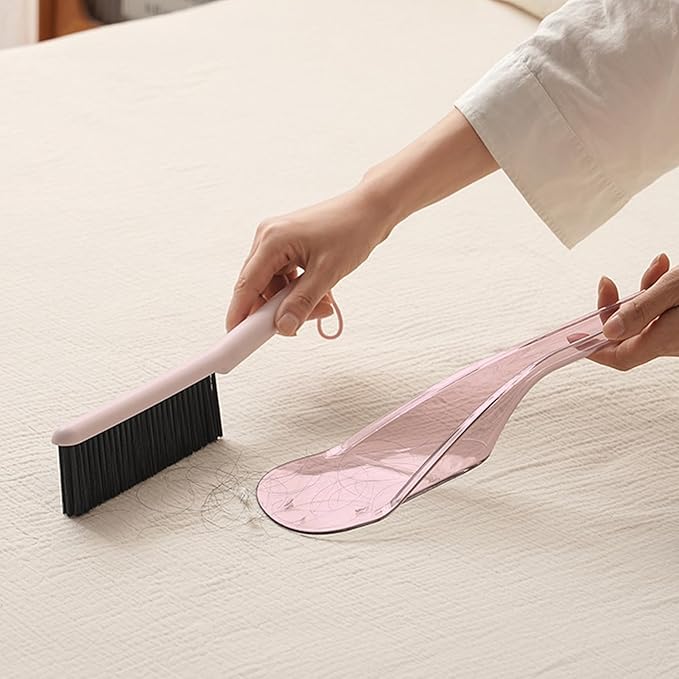 Bed Cleaning Brush, Upholstery Duster Tool, Lifter Cleaner with Pet Hair Removal, Furniture Applicator with Sturdy Handle Grip, Cleaning Brush, Home Necessary for Mattress Couch Upholstery Carpet Car