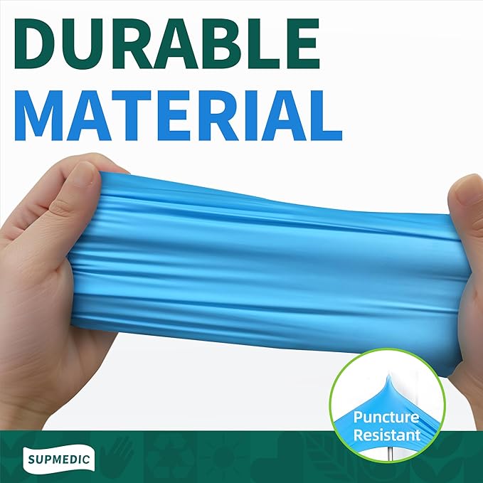 Vinyl Disposable Exam Gloves, 4Mil Powder-Free Latex-Free Food Grade Cooking Cleaning Medical Glove Blue 100&1000 Ct