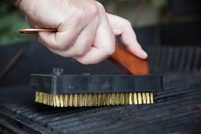 Outset QB47 Rosewood Collection Oversized Grill Brush