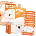 Impossibly Compact Travel Wipes - 99.5% Water - Safe for Sensitive Skin & Hypoallergenic, Resealable, Thick & Durable - For Adults, Kids & Baby Care - Unscented, 30 Pack Total 180 Wipes