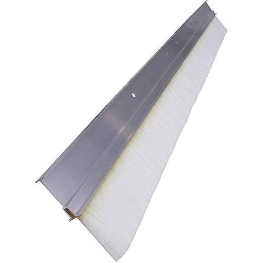 MARSHALLTOWN Aluminum Backed Concrete Broom for Finishing, Extra Soft Polypropylene Fibers, 36 Inch, Made in The USA, RED700515