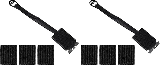 Kingsford - Grillmate Grill Cleaner Scraper & Scrub Pad with 6 Pack Refill | Grill Cleaning Brush No Bristles | Grilling Tools Grate Scraper | Cleaning Tools for BBQ Grilling