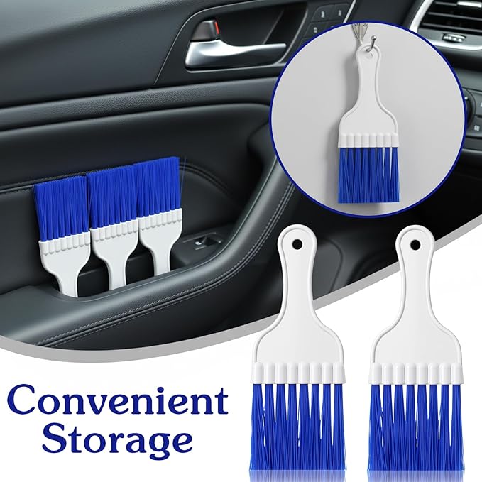 4 Pcs Refrigerator Coil Cleaning Brushes Dryer Vent Cleaner Brush Air Conditioner Condenser Cleaning Brush