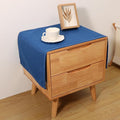 Small Bedside Tablecloth Table Dustcover End Tabletop Home Decoration Fabric Tablecloth Nightstand Table Covering Doilies for Furniture Décor (16×35inch)