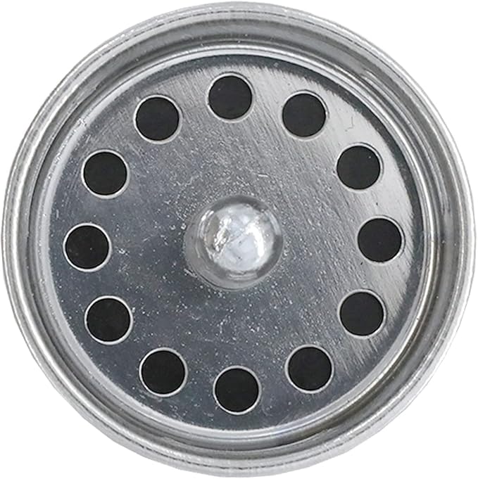 Danco 88328 1-1/2" Mobile Home/RV Sink Strainer, Chrome (Pack of 2)