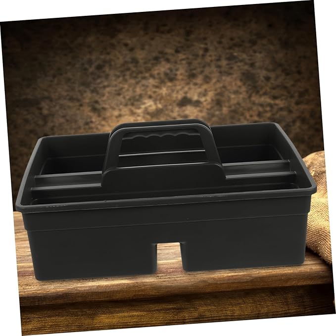 balacoo 1pc Compartment Plastic Cleaning Tool Carrier Compact Organizer for Cleaning Supplies for Home Bathroom and Kitchen Use Practical Storage for Efficient Tasks