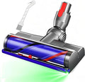 Vacuum Head Replacement for V7 V10 V11 V15 Cordless Vacuums, Quick Release Direct Drive with LED Headlights for Hardwood Floors & Carpets