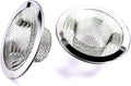 2pcs Metal Sink Strainer Bathtub Drain Hole Hair Catcher Drain Hole Filter Trap