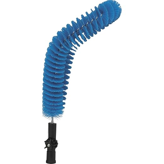 Vikan 53743 Tube Brush,CIP,Medium,PP/PL,Blue