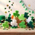 Tioncy 12 Pack St. Patrick's Day Kitchen Sponges Bulk Dual Sided Scrubber Sponges Dishwashing Kitchen Cleaning Accessories for Household Supplies