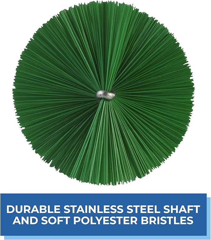 Vikan 53702 Tube Brush,2.4",PP/PBT,Green