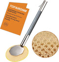 Oven Racks Clean Brush, Cast Iron Wok Skillet Scrubber Brush Non-Scratch, Long Handle, Heat-Resistant Kitchen Cleaning Brush for Wok,Pan, Indoor Grates, Pans, Oven Racks, Cook Rack, Dish