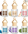 AROIC Car Air Freshener for Women, 6 Pack Air Freshener Diffuser, Hanging Air Fragrance Essential Oil Diffuser, Car Scents Accessories Cute Car Interior Decor, Romantic Valentines Day Gift for Her