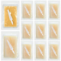 10 Pcs Surgical Hand Scrub Brush with Sponge Disposable Double Sided Cleaning Scrub Brush for Nails Sensitive Skin Wound Care Doctors Office Cat