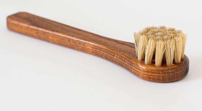 Meltonian Nylon Dauber Brush | German Made Nylon Brush for Leather Cleaning | Stiff Bristled Nylon Shoe Brush Helps with Cleaning and Maintaining Your Leather Goods