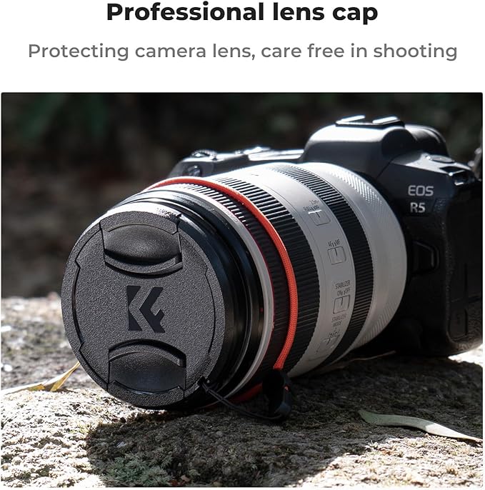 K&F CONCEPT 95mm MC UV Lens Protection Filter with Lens Cap Cleaning Cloth Optical Glass Ultra Slim 18 Multi-Layer Coatings Camera Lens UV Filter (K-Series)