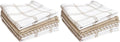 T-Fal Premium Waffle Dish Cloths: Highly Absorbent,Super Soft Long Lasting - 100% Cotton,12"x13" Flat Waffle Dish Towel for Cleaning & Drying Dishes,Sand,(Pack of 8)