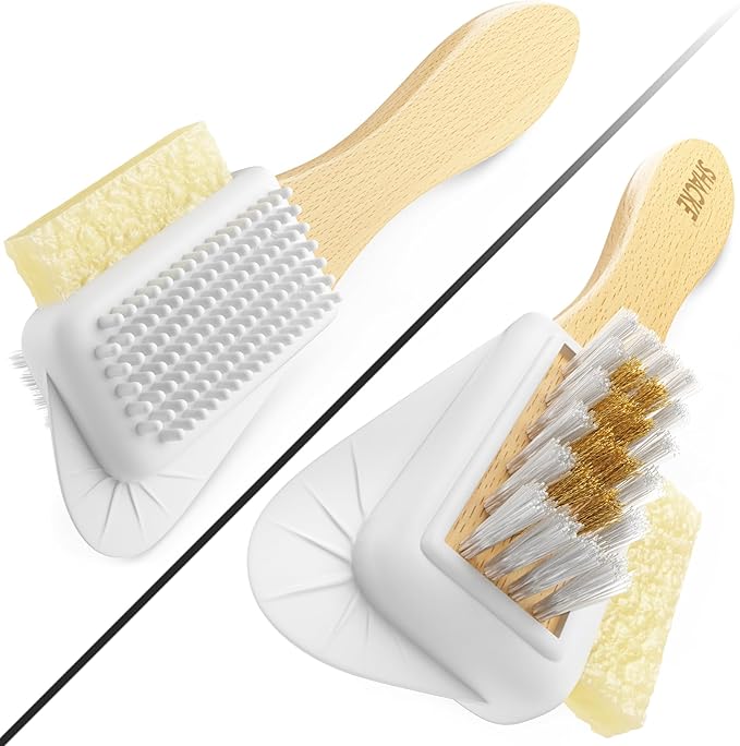 Suede & Nubuck 4-Way Leather Brush Cleaner (Side Eraser)