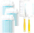 BDS-HOME 30 Count Electrostatic Duster Refills, 180°Multi-Surface Dusting Compatible with Duster Microfibre Feather Dusters Replacement Kit with 2 Handles for Home Office Furniture Cleaning