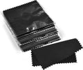 SEVENWELL 50pcs Jewelry Cleaning Cloth Pink Polishing Cloth for Sterling Silver Gold Platinum Small Polish Cloth 8x8cm