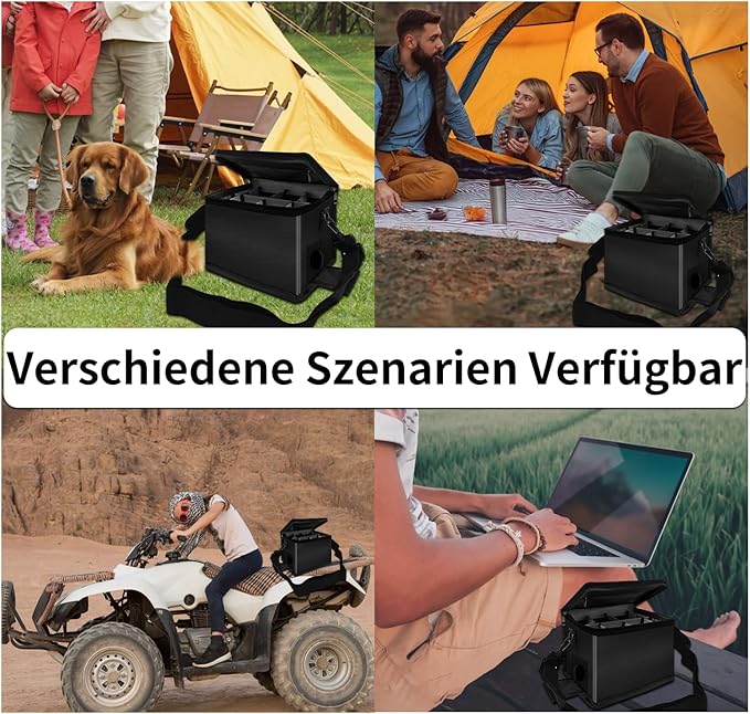 Lipo Safe Bag Fireproof, Improved Six Layers, Fire Resistant to 2000 °C – Waterproof, Explosion-Proof Drones Lithium Battery Storage Box, Protective bag for storage and charging