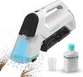 HAUSHOF Handheld Carpet Cleaner, 12V Cordless Portable Carpet Cleaner, 6.5KPa Spot Cleaner with 2 Water Tanks, Type-C Charge, Spot & Stain Cleaner, Handheld Upholstery Cleaner for Stairs, Car