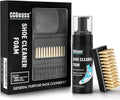 Shoe Cleaner Kit Sneaker Cleaner, Deep Clean yet Gentle Pro Concentrated Foam Formula with 2 Brush & Microfiber Towel, Safe Shoe Care Set for white shoe, Suede, Leather, Canvas, Mesh & More