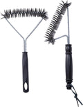 2 Pack Air Fryer Cleaning Brush | Small Grill Brush for Deep Cleaning | Air Fryer Cleaning Kit with Durable Stainless Steel Bristles for Kitchen, BBQ, and Cooking Surfaces