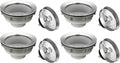 Pacific Bay Sink Strainer with Stainless Steel Removable Basket (3.5” Drain) (Pack of 4)