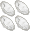 4 Pack Heavy Duty Stainless Steel Kitchen Sink Strainer, 2.75" Top / 1" Mesh Slop Basket Filter Trap, Utility Drain Hole for Kitchen Sink/Bathroom Bathtub Wash basin Floor drain Balcony