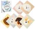 Swedish Dishcloths for Kitchen Reusable 6 Pack Kitchen Towels No Odor Quick-Drying Reusable Paper Towels Reusable Paper Towels Washable for Countertop, Sink, and Kitchen Dog