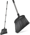 Outdoor Broom,Masthome Heavy Duty Broom,56" Brooms for Sweeping Outdoor,Angle Commercial Brooms with Hard Bristles, for Kitchen Home Office Garage Courtyard Lobby Lawn Concrete