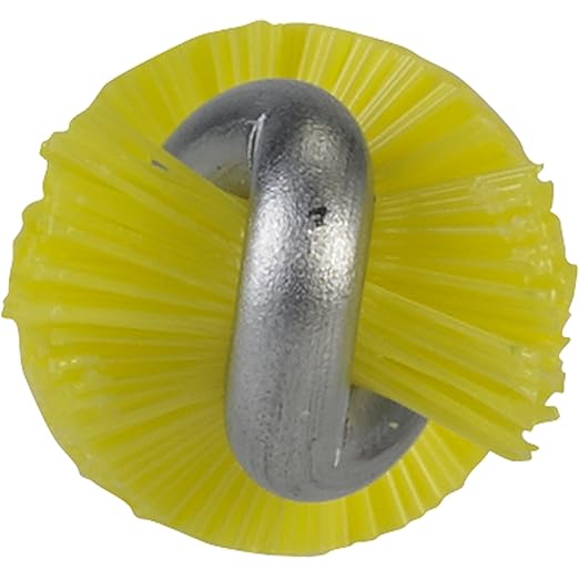 Vikan 53756 Tube Brush,.4",PP/PBT,Yellow