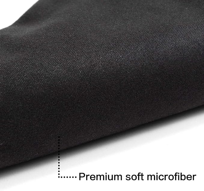 TRIUMPH VISION Soft Eyeglass Pouch 3 Pack - Pouch for glasses Microfiber Screen Cleaning Bag